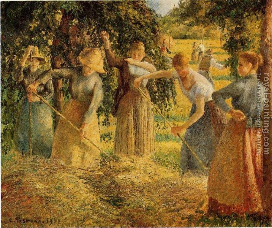 Camille Pissarro : Harvest at Eragny